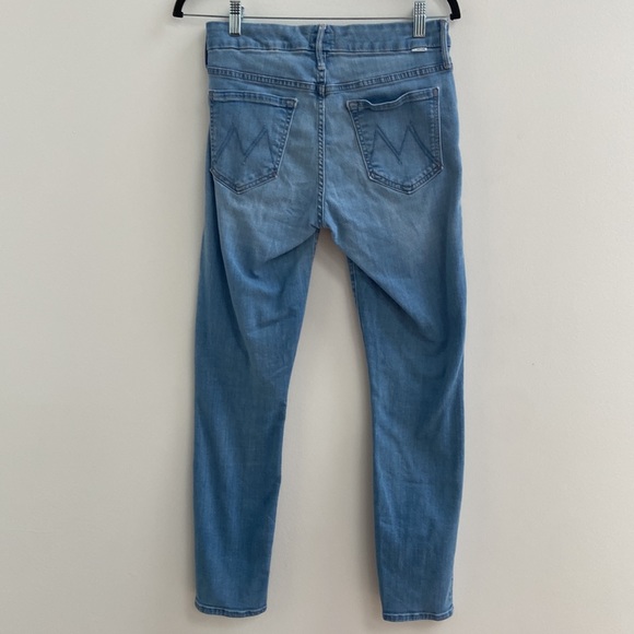 Mother The Looker Crop Skinny Denim Jean - Picture 3 of 6